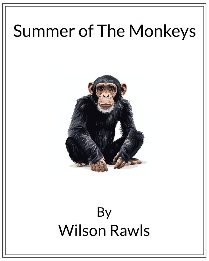 Cover image for Summer of The Monkeys